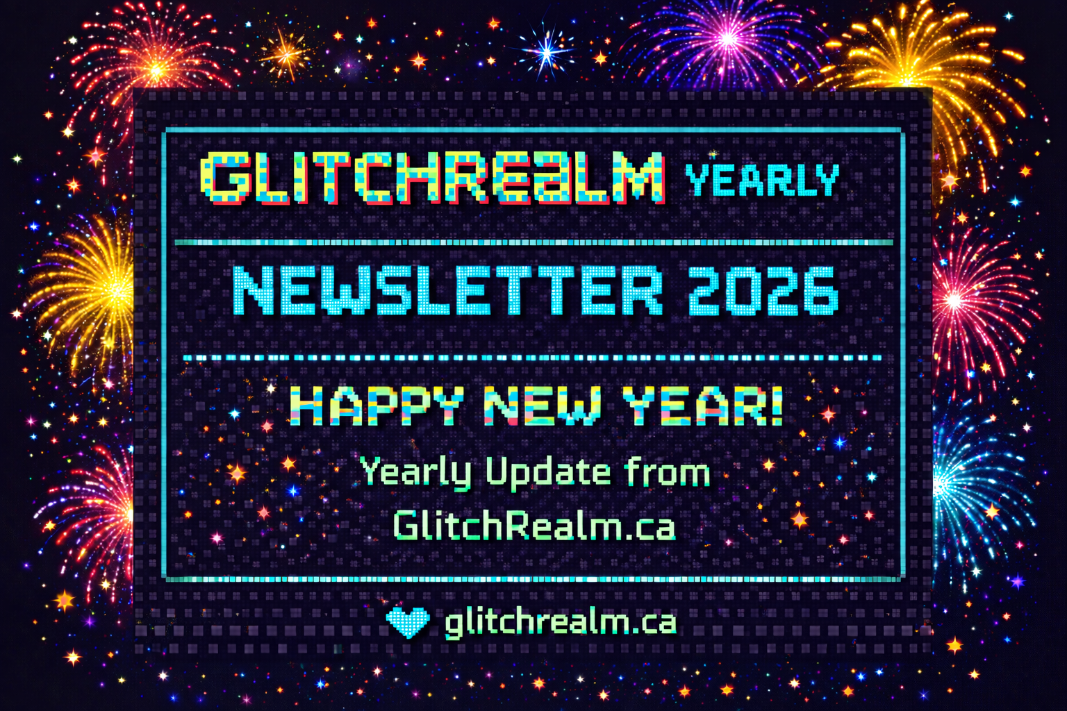 GlitchRealm 2026 Cover